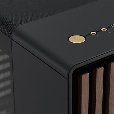 Fractal Design North Mid Tower ATX Case, Tempered Glass, 2x140mm Fans, Charcoal Black