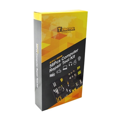 Sprotek 58 Piece Computer & Electronics Repair Tool Kit In A Case, All Tools Are Fully Demagnetized To Protect Your Computers Hard Drive Or Magnetic Media From Damage. - PC Gear UK