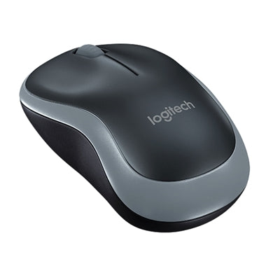 Logitech M185 Wireless Black & Grey Mouse - PC Gear UK