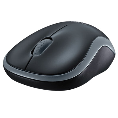 Logitech M185 Wireless Black & Grey Mouse - PC Gear UK