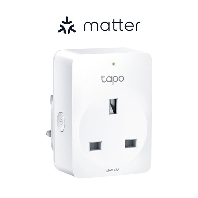 TP-Link Tapo P110M Mini Smart Wi-Fi Plug with Energy Monitoring | Matter | UK