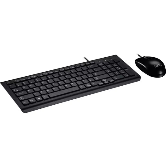 MSI Copilot Pro Wired Keyboard & Mouse Combo - UK QWERTY, 99 Keys, Black