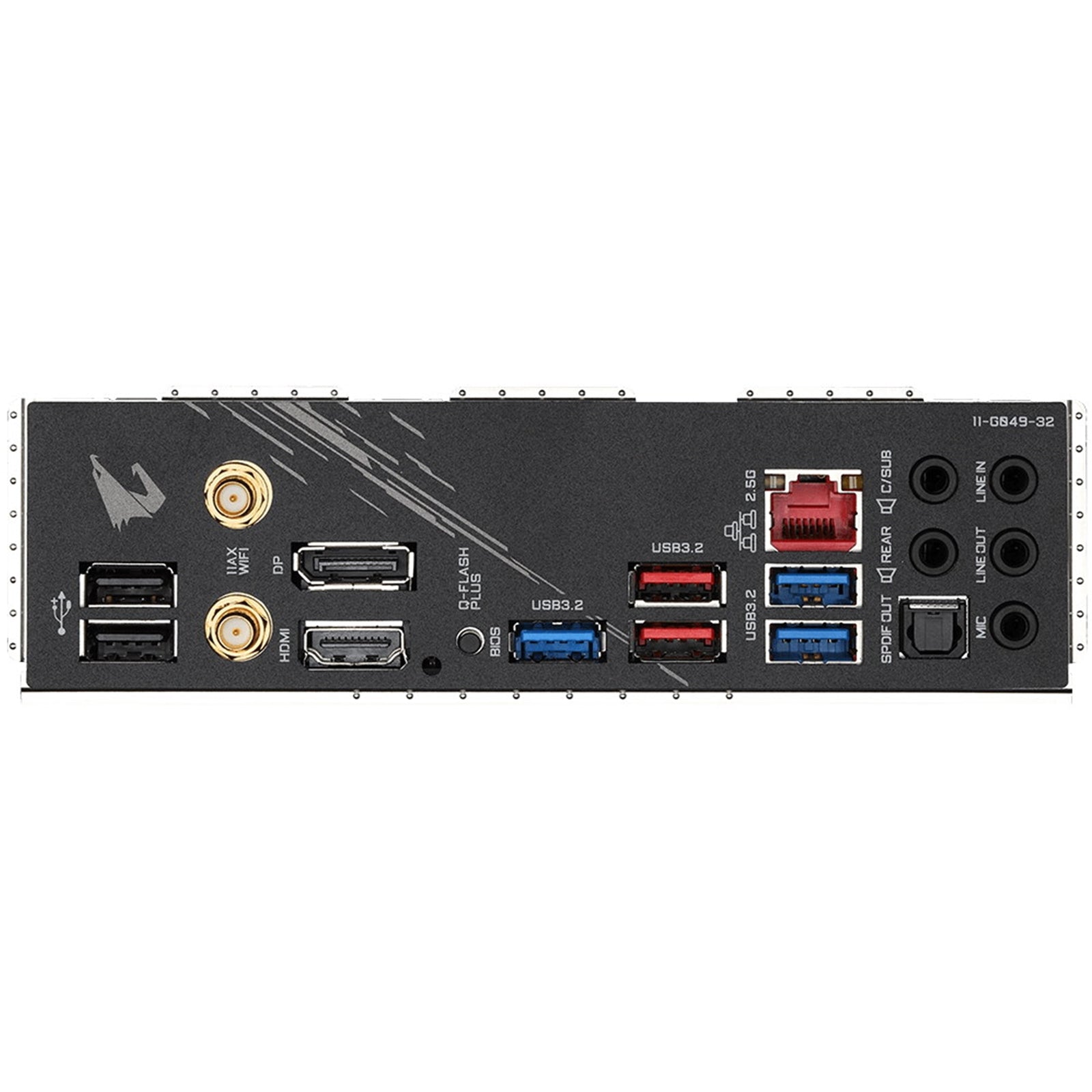 Gigabyte B550 AORUS ELITE AX V2 AMD AM4 Socket Motherboard, ATX, 4x DDR4 Slots, 2x M.2 Sockets, 1x USB-C Port, Fitted I/O Shield, 2.5GbE LAN, Wi-Fi 6E, 1x DisplayPort / 1x HDMI Port - PC Gear UK