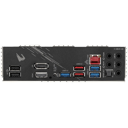 Gigabyte B550 AORUS ELITE V2 AMD AM4 Socket Motherboard, ATX, 4x DDR4 Slots, 2x M.2 Sockets, 1x USB-C Port, Fitted I/O Shield, 2.5GbE LAN, 1x DisplayPort / 1x HDMI Port - PC Gear UK