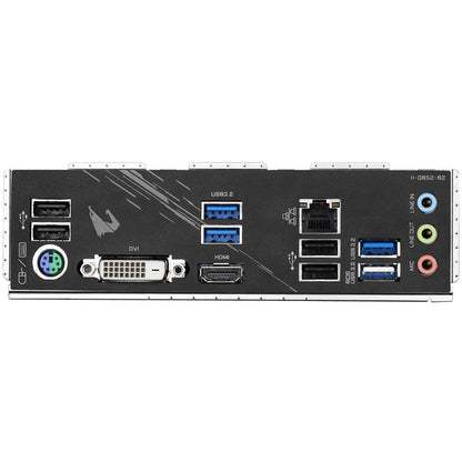 Gigabyte B550M AORUS ELITE Ultra Durable AMD AM4 Socket Motherboard, Micro-ATX, 4x DDR4 Slots, 2x M.2 Sockets, Fitted I/O Shield, GbE LAN, 1x DVI-D / 1x HDMI Port - PC Gear UK