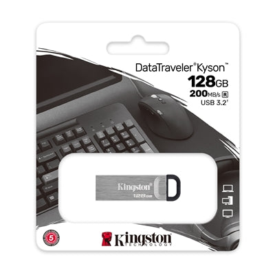 DataTraveler Kyson USB 3.2 Flash Drive - 128GB