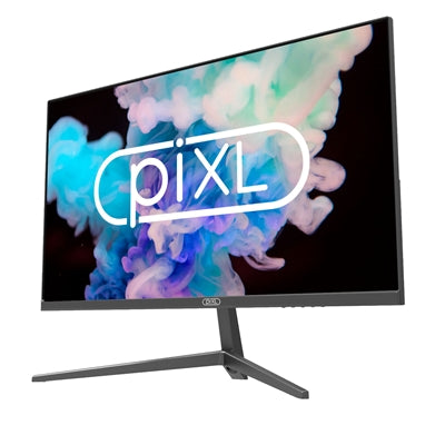 piXL CM215F17 21.5 Inch Frameless Monitor, Slim Design, 5ms Response Time, 75Hz Refresh Rate, Full HD 1920 x 1080, VGA / HDMI, 16.7 Million Colour Support, Black Finish - PC Gear UK