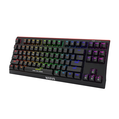 Marvo Scorpion KG953W-UK 80% TKL Bluetooth/Wireless/Wired RGB Mechanical Gaming Keyboard - PC Gear UK