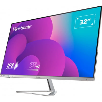 ViewSonic VX3276-MHD-3 32" Full HD IPS Monitor | 75Hz | HDMI | DisplayPort | Speakers