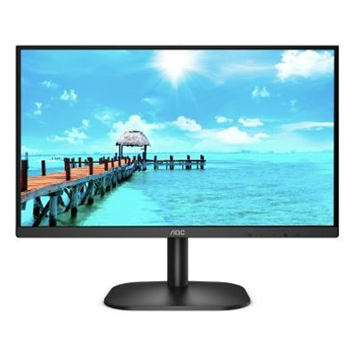 AOC 22B2H/EU 21.5 Inch Frameless Monitor, Full HD, Widescreen, VGA, HDMI, 4ms, 75Hz, VESA, Tilt