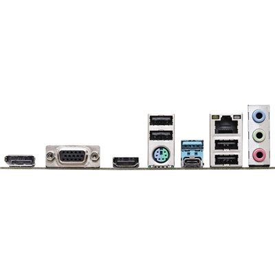 ASRock, ASRock H610M-HDV/M.2+ D5 Intel 1700 Socket Motherboard, Micro-ATX, 2x DDR5 Slots, 1x M.2 Socket, 1x USB-C Port, GbE LAN, 1x D-Sub / 1x DisplayPort / 1x HDMI Port, Intel� H610, Micro ATX Form Factor: 8.66-in x 7.6-in, 22.0 cm x 19.3 cm