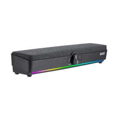 Marvo Scorpion SG-286 Etna 40 Bluetooth 5.3 USB Powered RGB Gaming Soundbar (Black) - PC Gear UK