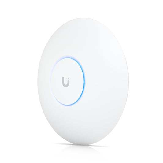 Ubiquiti UniFi U7 Pro WiFi 7 Access Point, with 6 GHz Support, 140 m (1,500 ft) coverage,300+ connected devices, Powered using PoE+, 2.5 GbE uplink - PC Gear UK