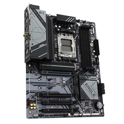 GIGABYTE B650 EAGLE AX AMD AM5 ATX Motherboard, 4x DDR5, 3x M.2, PCIe 5.0, Wi-Fi 6E, GbE LAN