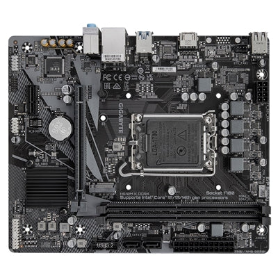Gigabyte H610M K DDR4 Ultra Durable Intel 1700 Socket Motherboard, Micro-ATX, 2x DDR4 Slots, 1x M.2 Socket, GbE LAN, 1x HDMI Port