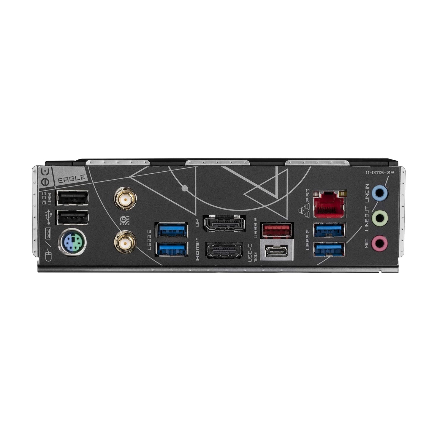 Gigabyte Z790 EAGLE AX Intel 1700 Socket Motherboard, ATX, 4x DDR5 Slots, 3x M.2 Sockets, 2x USB-C Port, Fitted I/O Shield, 2.5GbE LAN, Wi-Fi 6E, 1x DisplayPort / 1x HDMI Port - PC Gear UK
