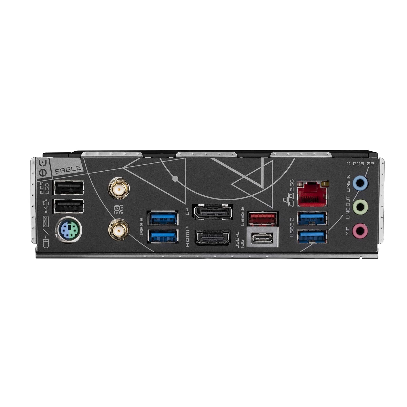 Gigabyte Z790 EAGLE AX Intel 1700 Socket Motherboard, ATX, 4x DDR5 Slots, 3x M.2 Sockets, 2x USB-C Port, Fitted I/O Shield, 2.5GbE LAN, Wi-Fi 6E, 1x DisplayPort / 1x HDMI Port - PC Gear UK