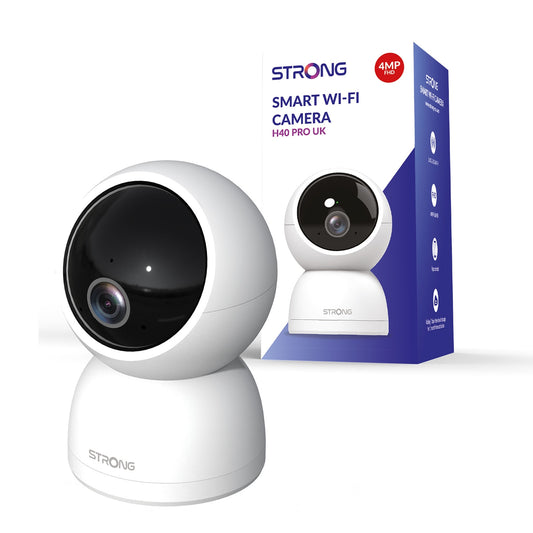Strong H40 PRO 4MP Wireless Indoor Pan/Tilt Cloud Camera with Remote Viewing - PC Gear UK