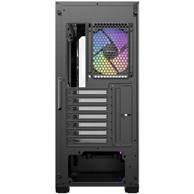 Antec, Antec Constellation C3 Mid-Tower Case, ATX/mATX/ITX, 4x 120mm ARGB PWM Fans, 270° Tempered Glass, Black, Mid Tower