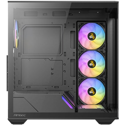 Antec, Antec Constellation C3 Mid-Tower Case, ATX/mATX/ITX, 4x 120mm ARGB PWM Fans, 270° Tempered Glass, Black, Mid Tower