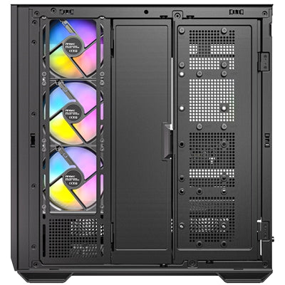 Antec, Antec C7 ARGB Mid-Tower Gaming Case, E-ATX/ATX/mATX/ITX, 3x 120mm & 1x 140mm ARGB Fans, Tempered Glass, Black, Mid Tower