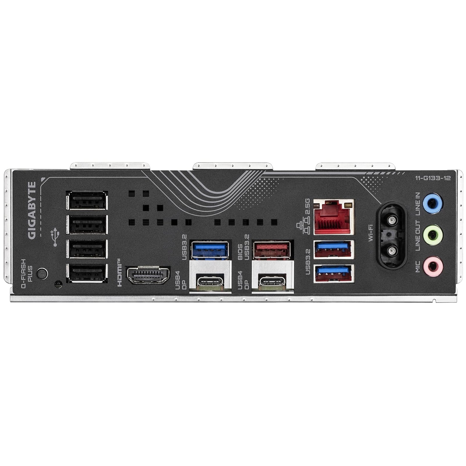 Gigabyte X870 GAMING X WIFI7 AMD AM5 Socket Motherboard, ATX, 4x DDR5 Slots, 3x M.2 Sockets, 3x USB-C Port, Fitted I/O Shield, 2.5GbE LAN, Wi-Fi 7, 1x HDMI Port / 2x USB-C (USB4) - PC Gear UK