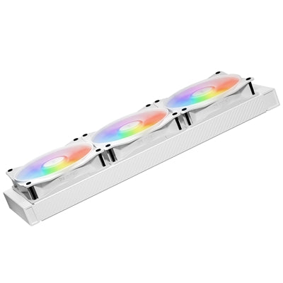 Be Quiet! (BL125) Light Wings LX 12cm PWM High-Speed ARGB Case Fans (3 Pack), Rifle Bearing, Impeller w/ 16 LEDs, Daisy-Chain, Up to 2100 RPM, White - PC Gear UK