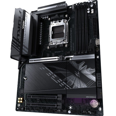 GIGABYTE, GIGABYTE B850 AORUS ELITE WIFI7 AMD AM5 ATX Motherboard, 4x DDR5, 3x M.2, PCIe 5.0, Wi-Fi 7, 2.5GbE LAN, AMD B850