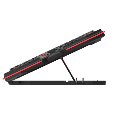 Marvo Scorpion FN-41 Atlas 60 Six Fan Laptop Cooling Stand | RGB | 9"-17.3" | USB Powered | Black