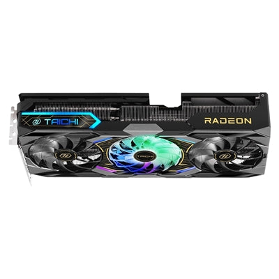 ASRock AMD Radeon RX 9070 XT Taichi OC 16GB GDDR6 Graphics Card | 3100MHz Boost | Triple Fan | Dual BIOS