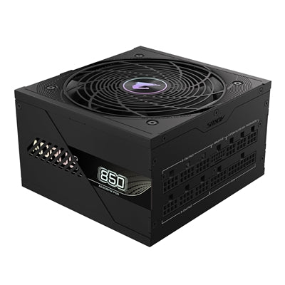 Gigabyte, Gigabyte AORUS ELITE 850W PSU - Fully Modular, 80 PLUS Platinum, ATX 3.1, PCIe 5.0 Ready, 12VHPWR, Silent 120mm FDB Fan, 10-Year Warranty, ATX