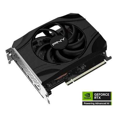PNY NVIDIA GeForce RTX 5050 8GB GDDR6 Graphics Card, 2560 CUDACores, 2317 MHz Core Clock, Single Fan, 3x DisplayPorts / 1x HDMI Port