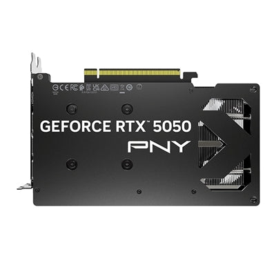 PNY NVIDIA GeForce RTX 5050 8GB GDDR6 Graphics Card, 2560 CUDA Cores, 2317 MHz Core Clock, Dual Fan, 3x DisplayPorts / 1x HDMI Port
