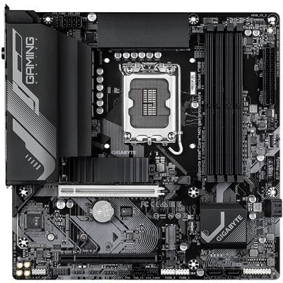 GIGABYTE B760M GAMING X WIFI6E GEN5 Intel LGA1700 Micro-ATX Motherboard, 4x DDR5, 2x M.2, PCIe 5.0, Wi-Fi 6E, 2.5GbE LAN