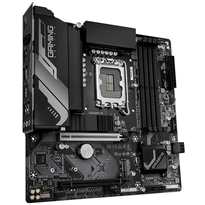 GIGABYTE B760M GAMING X WIFI6E GEN5 Intel LGA1700 Micro-ATX Motherboard, 4x DDR5, 2x M.2, PCIe 5.0, Wi-Fi 6E, 2.5GbE LAN