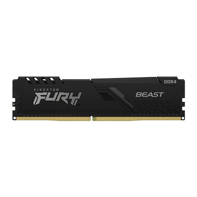 Kingston Fury Beast 32GB Kit (2 x 16GB), DDR4, 3200MHz (PC4-25600), CL16, XMP, DIMM Memory - PC Gear UK