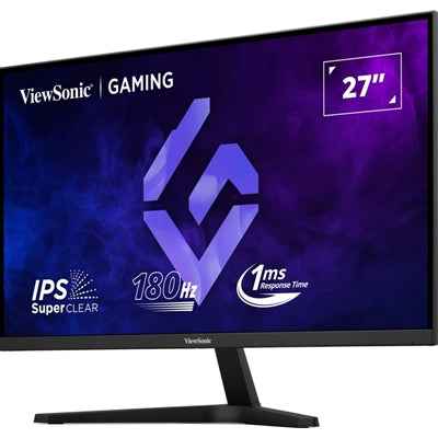 Viewsonic VX27G1-HD 27 Inch IPS Gaming Monitor, Full HD, 180Hz, G-sync, 2xHDMI, DisplayPort, 1ms, VESA