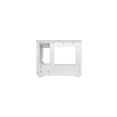 DeepCool, DeepCool CH160 PLUS Micro-ATX Mini Tower PC Case, Tempered Glass, Mesh Airflow Design, 240mm Radiator Support, USB-C & USB 3.0 Front I/O, GPU up to 342mm, White, Mini Tower