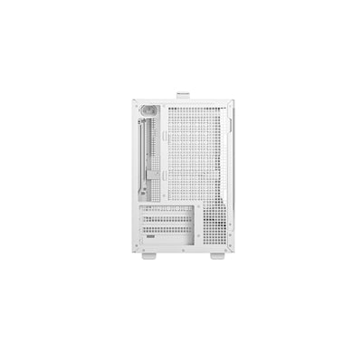 DeepCool, DeepCool CH160 PLUS Micro-ATX Mini Tower PC Case, Tempered Glass, Mesh Airflow Design, 240mm Radiator Support, USB-C & USB 3.0 Front I/O, GPU up to 342mm, White, Mini Tower
