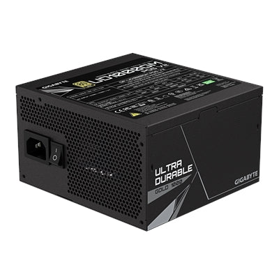 GIGABYTE UD1000GM PG5 1000W PSU V2, PCIe Gen 5.1, 80 PLUS Gold, Fully Modular Design, 120mm Fan, ATX 3.1 compatible, UK Plug