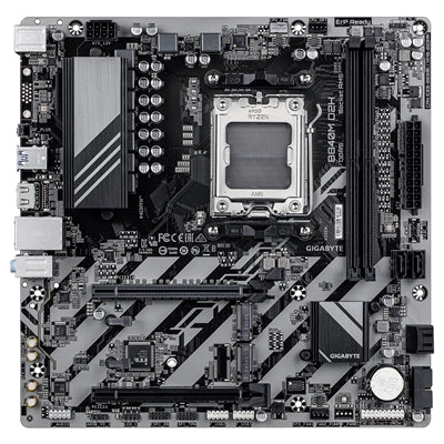 GIGABYTE B840M D2H AMD AM5 Micro-ATX Motherboard, 2x DDR5, 2x M.2, 2.5GbE LAN, 1x HDMI