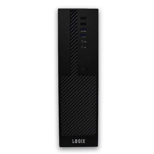 LOGIX Intel Core Ultra 5 10 Core, Small Form Factor SFF Business / Education PC with 16GB DDR5 RAM, 500GB SSD, Windows 11 Pro, Keyboard, Mouse & 3 Year Warranty
