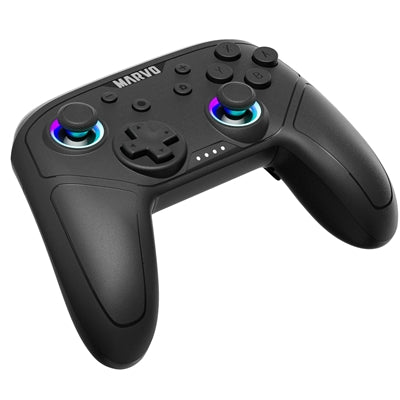Marvo GT-80 Pact 60 Wireless Gaming Controller Compatible with PS3, PS4, Switch, PC and Mobile (Black)