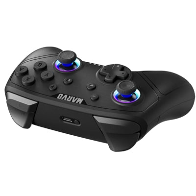 Marvo GT-80 Pact 60 Wireless Gaming Controller Compatible with PS3, PS4, Switch, PC and Mobile (Black)