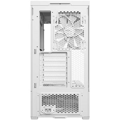 ANTEC Constellation C6 AirA, Mid-Tower ATX Gaming Case, Curved 3-Sided Tempered Glass, 3x Pre-Installed PWM Fans, White