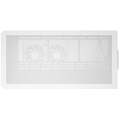 ANTEC Constellation C6 AirA, Mid-Tower ATX Gaming Case, Curved 3-Sided Tempered Glass, 3x Pre-Installed PWM Fans, White