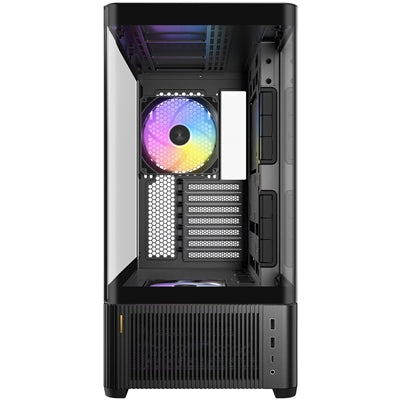 Antec Constellation C6 Curve, Mid Tower, ATX/mATX/ITX, Curved Tempered Glass, 3x ARGB Fans, Vertical Airflow, Black
