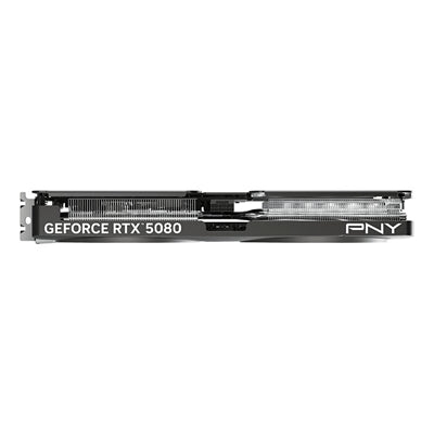 PNY NVIDIA GeForce RTX 5080 SLIM OC 16GB GDDR7 Graphics Card | 10752 CUDA Cores, 2295 MHz, Dual Fan