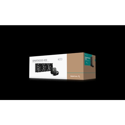 DeepCool Spartacus 420, 420mm AIO, 3x 140mm ARGB, 3.4" LCD, Gen 6 Pump, LGA1851, AM5