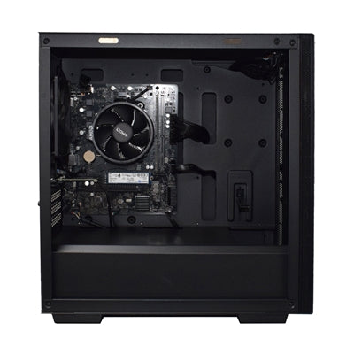 PC Gear UK Office PC | AMD Ryzen 3 4300G, 8GB DDR4, 1TB NVMe SSD, Radeon Vega 6, WiFi 6 + BT, DeepCool Micro Tower